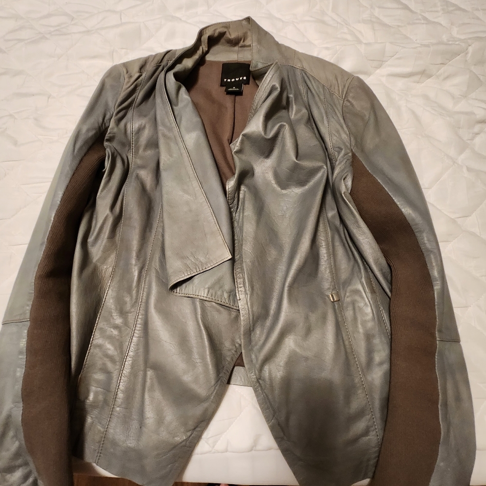 Leather jacket